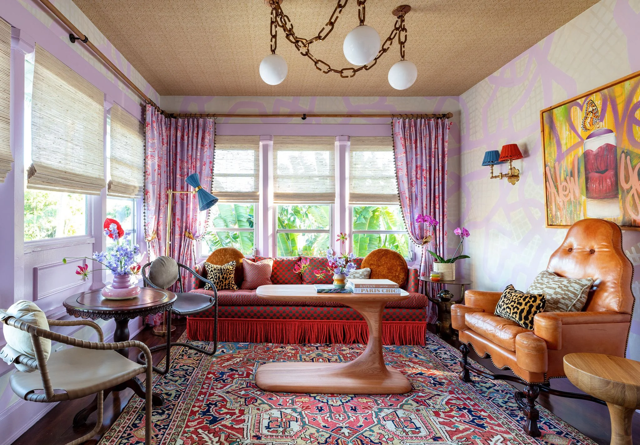 vibrant and bold colored themes are current trends