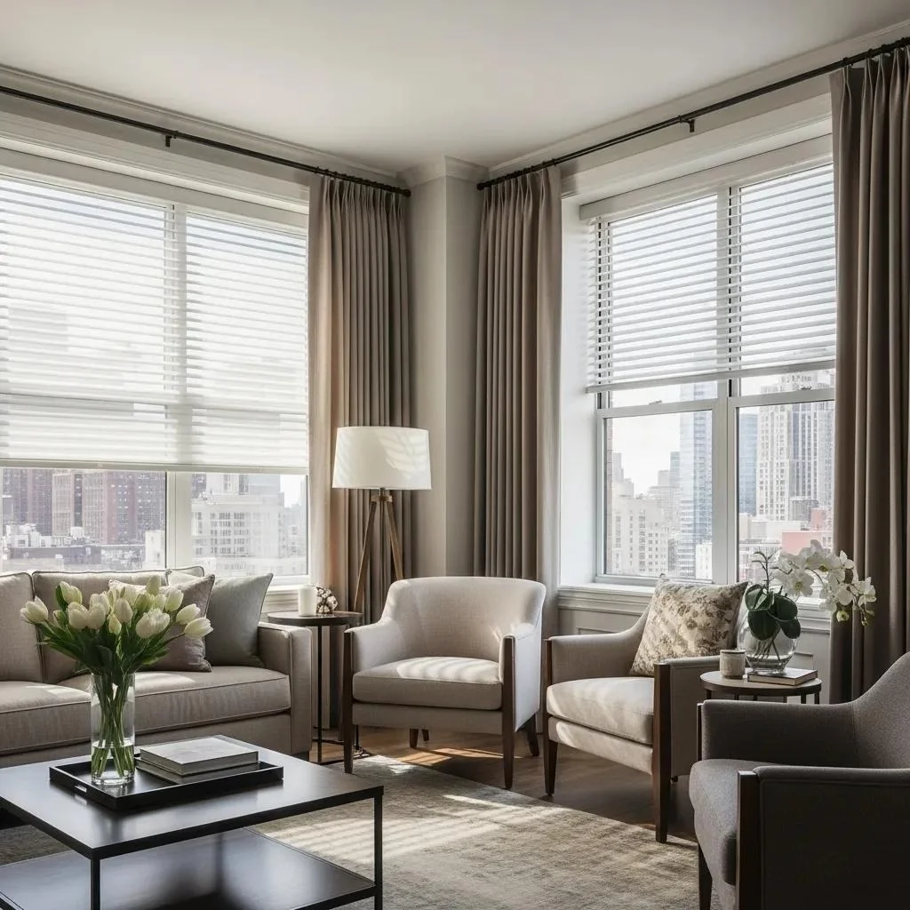 How to Choose Custom and Motorized Window Treatments for Your New York City Apartment